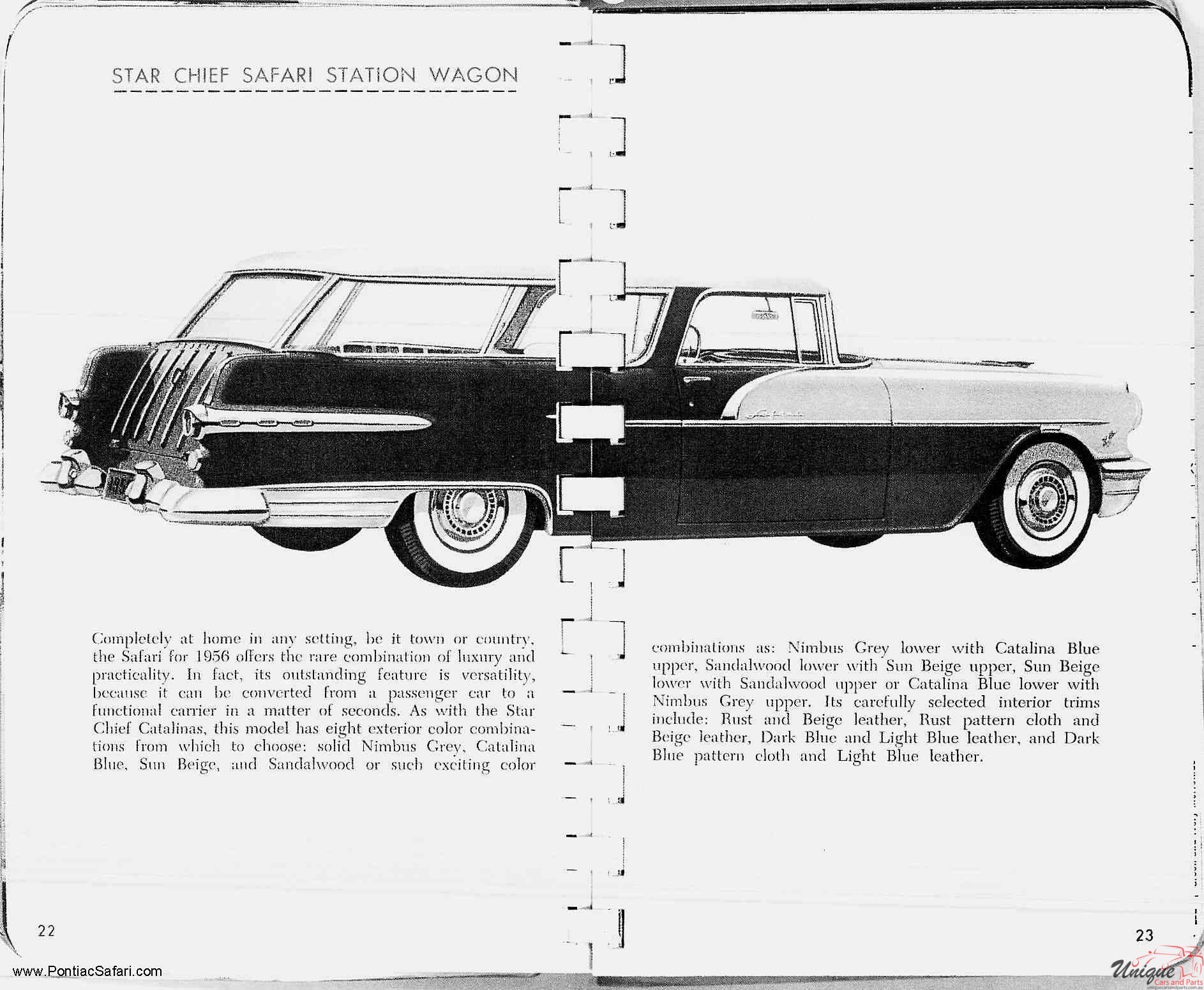 1956 Pontiac Facts Book Page 98